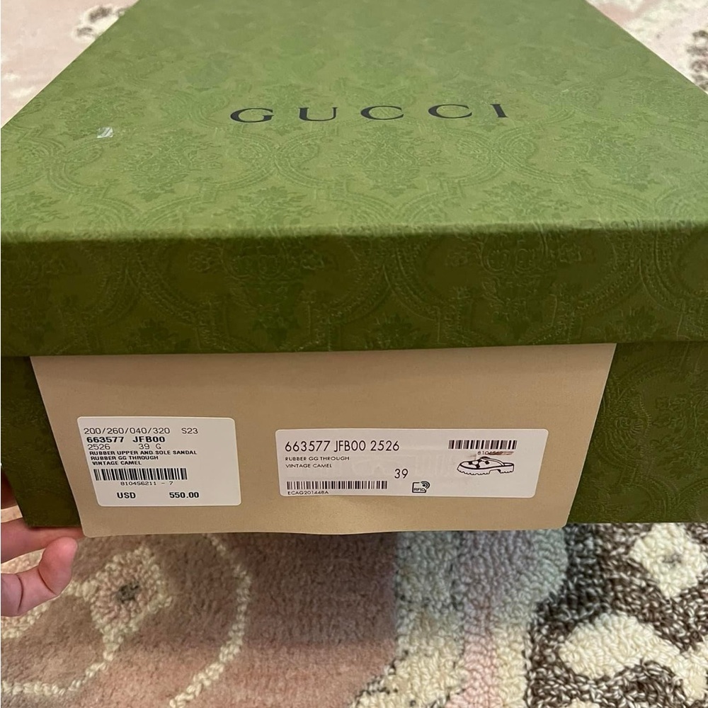 Gucci rubber clogs